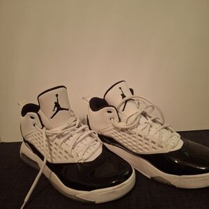 Air Jordan Black & White Basketball Sneakers